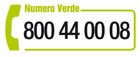 Numero Verde 800 44 0008