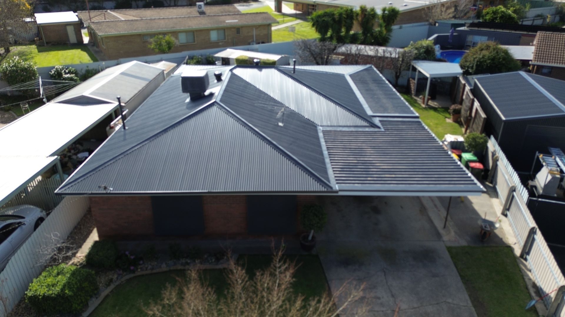 Residential Metal Roofing in Summer | Mosbey Roofing