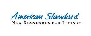 The logo for american standard new standards for living.