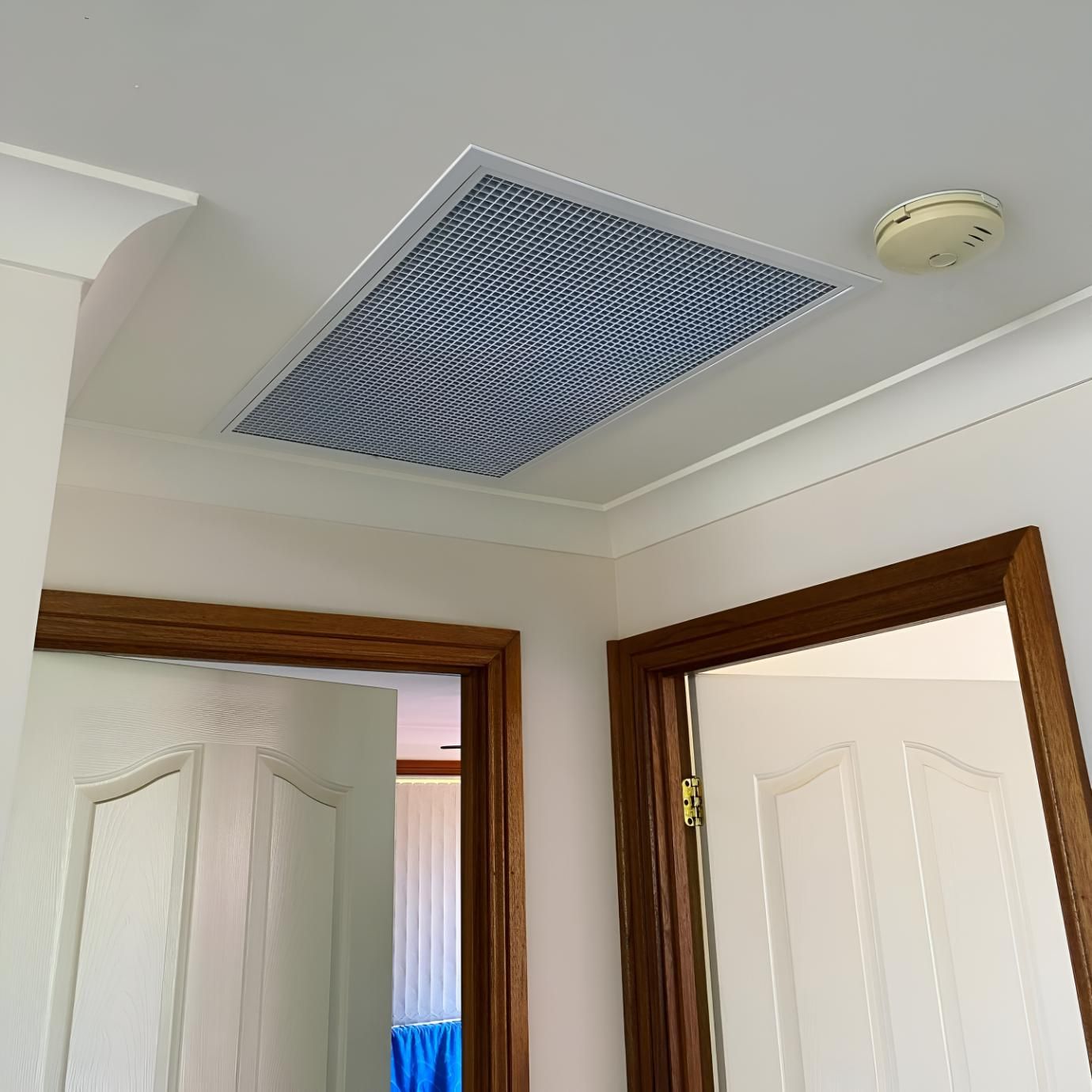 Room With Two Doors and a Smoke Detector — Kiama Air Conditioning in Shellharbour, NSW