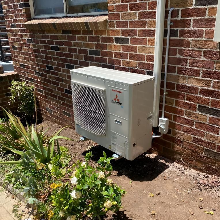 Mitsubishi Air Conditioner Installed — Kiama Air Conditioning in Albion Park Rail, NSW