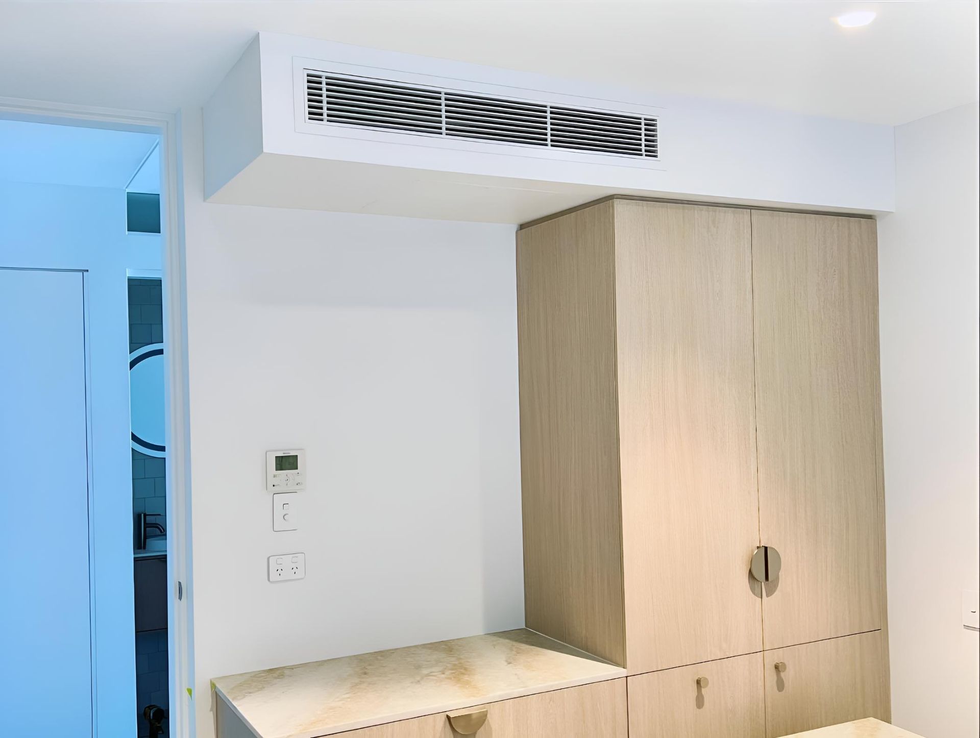 Office With Cabinets and Air-condition — Kiama Air Conditioning in Albion Park Rail, NSW