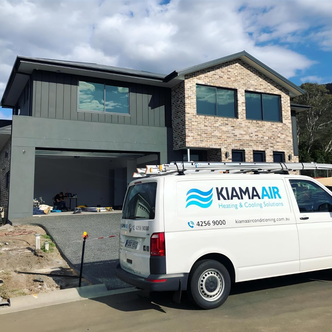 Kiama Air Van is Parked — Kiama Air Conditioning in Albion Park Rail, NSW