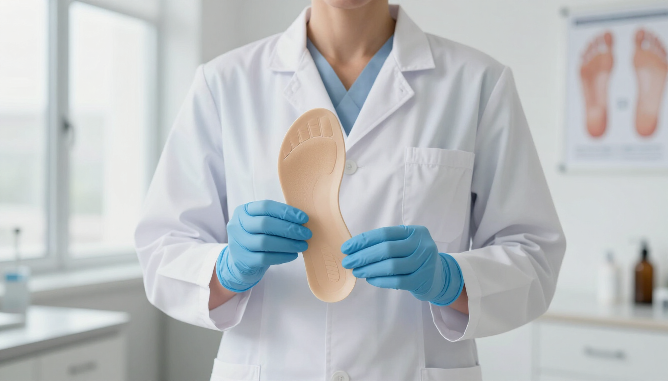 Custom molded orthotics for foot pain relief