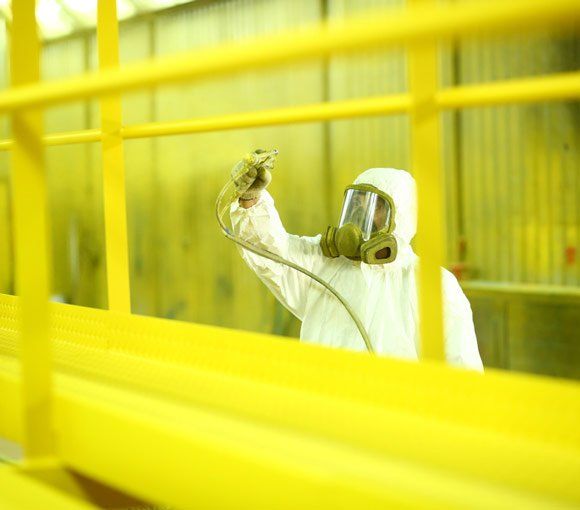 Industrial Painting Parts — Powder coating service in Newcastle, NSW