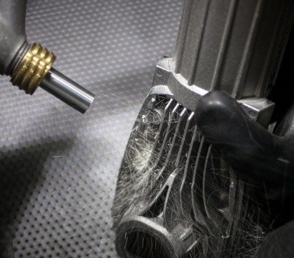 Blasting Process — Powder coating service in Muswellbrook, NSW