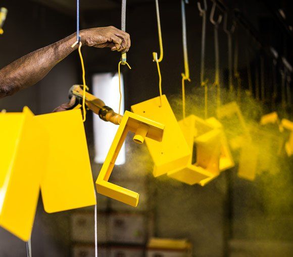 Spray Paint Product Powder Coating — Powder coating service in Maitland, NSW