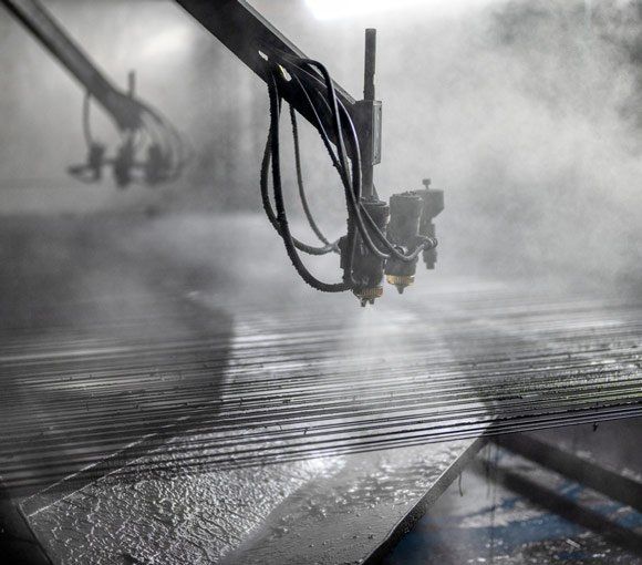 Conveyor for Painting Large Sheets — Powder coating service in Maitland, NSW
