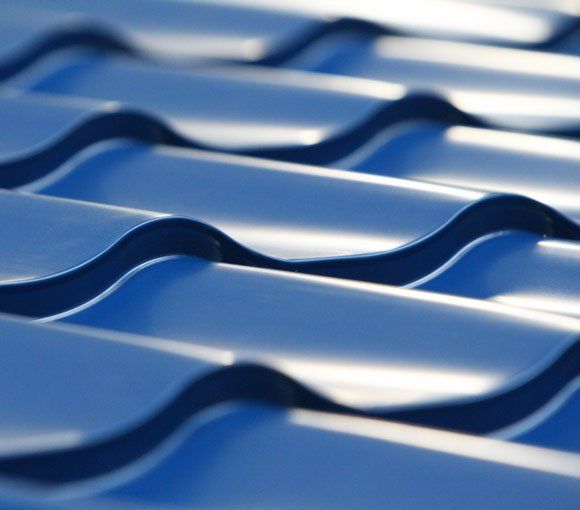 Roof with Protective Coating — Powder coating service in Newcastle, NSW