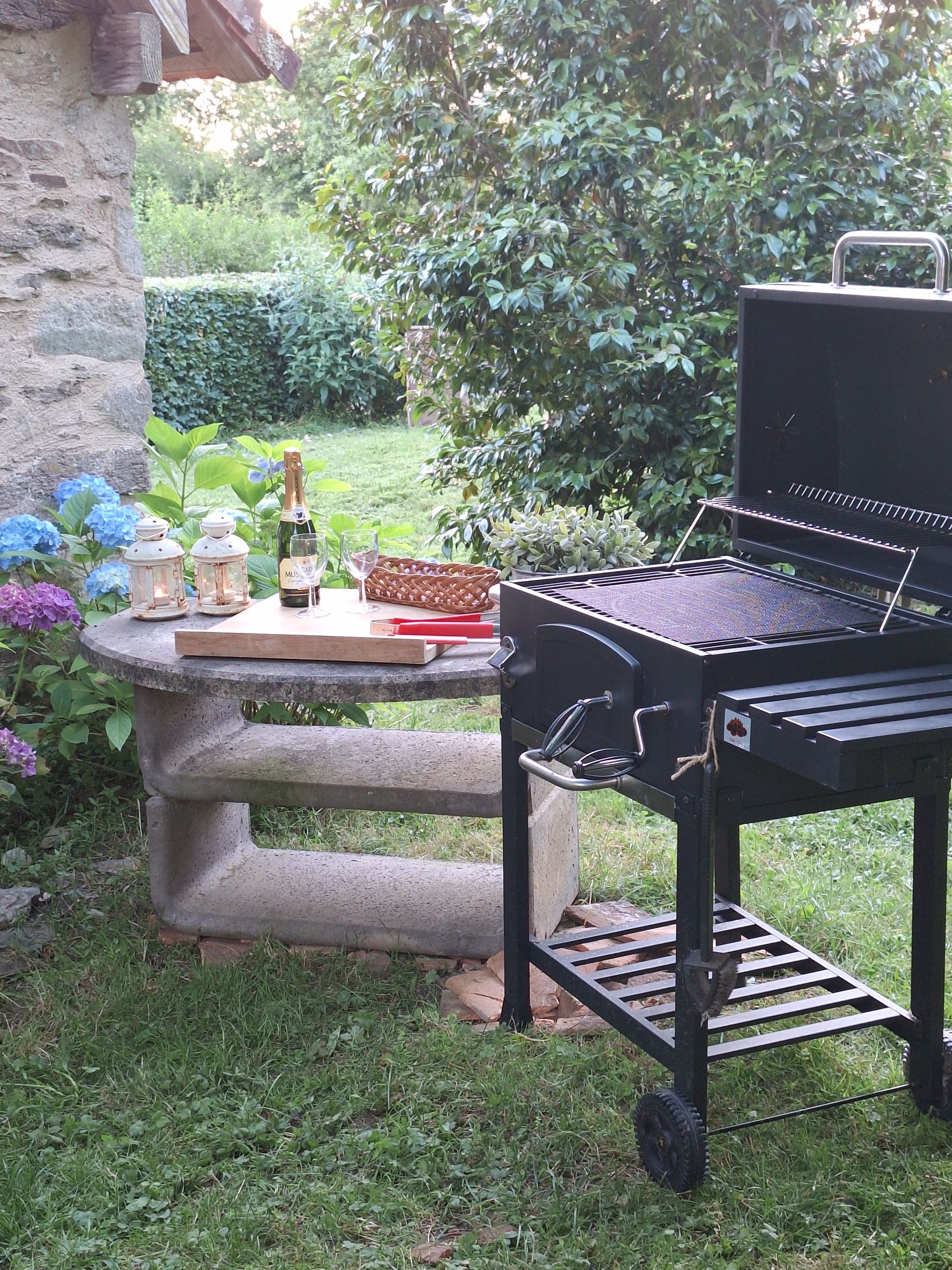 heerlijk tuin met bbq hoekje 
