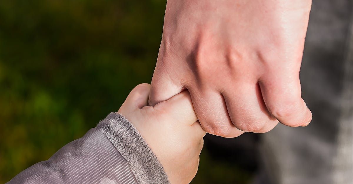 holding hands