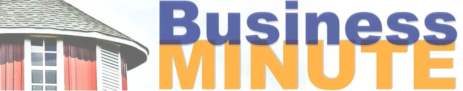 Logo with a red barn icon next to the bold text