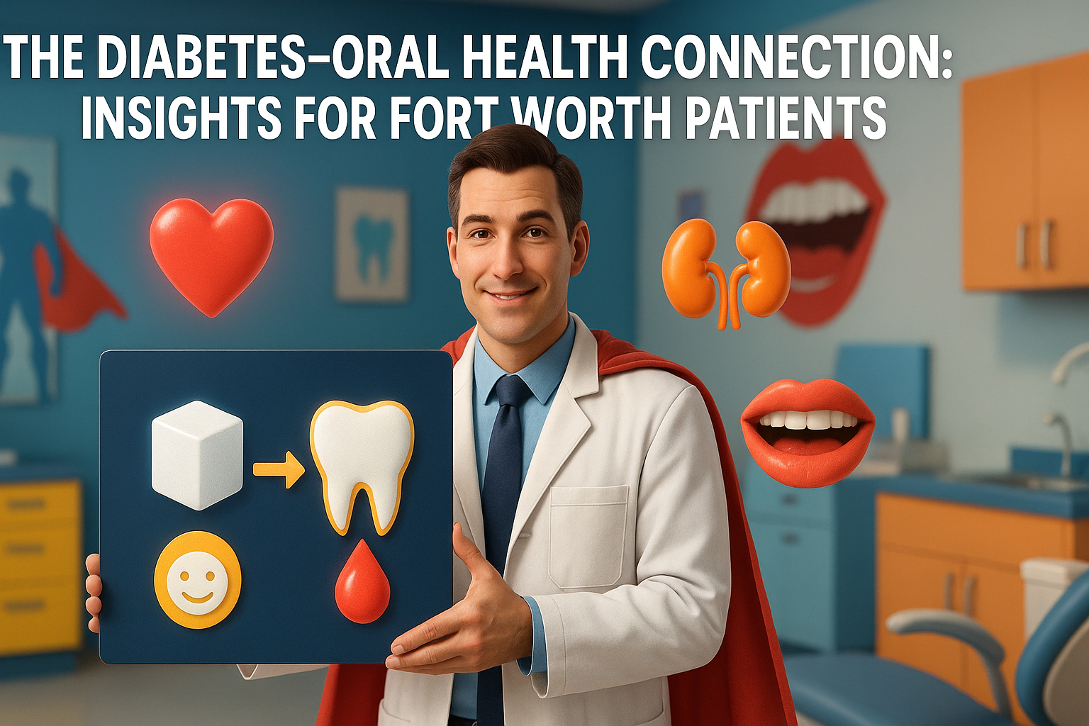Dental Hero Educates on Diabetes Health
