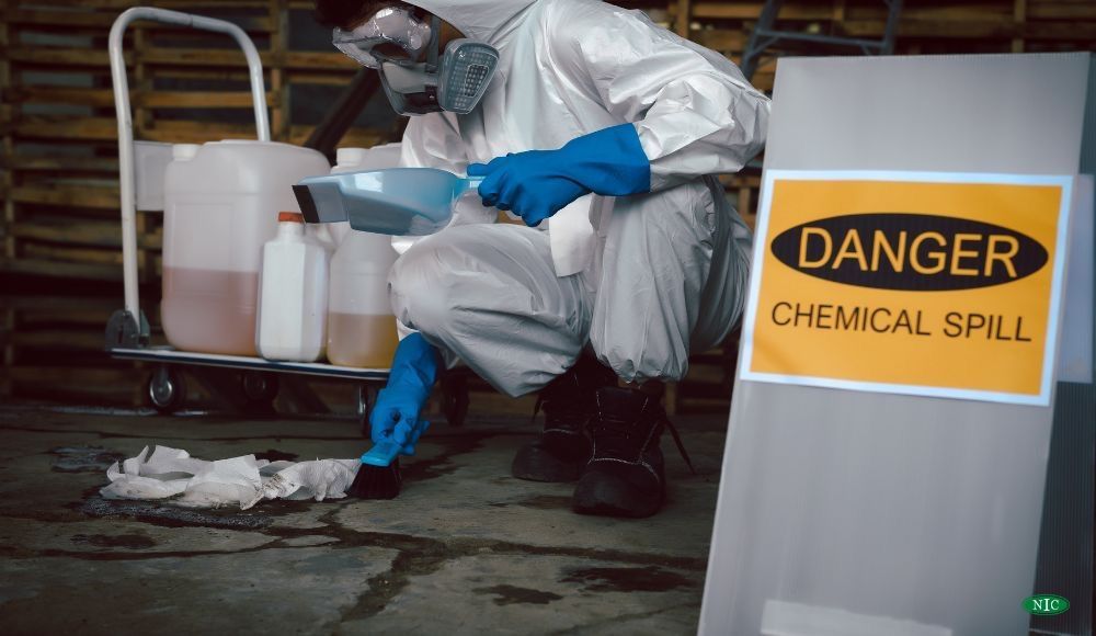 Contact us for all your industrial chemical needs, and for advice in cleaning up chemical spills.