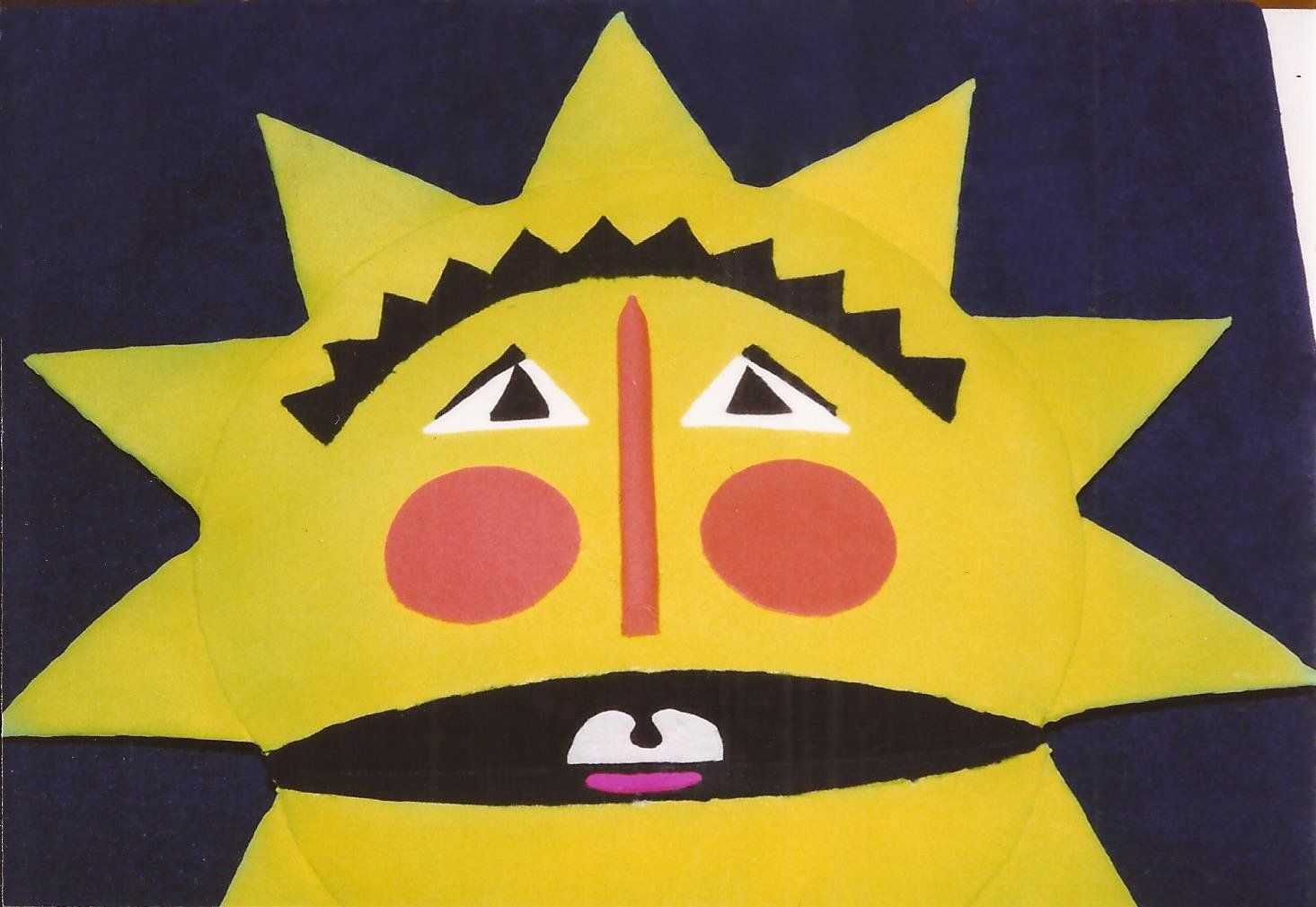 Sun puppet