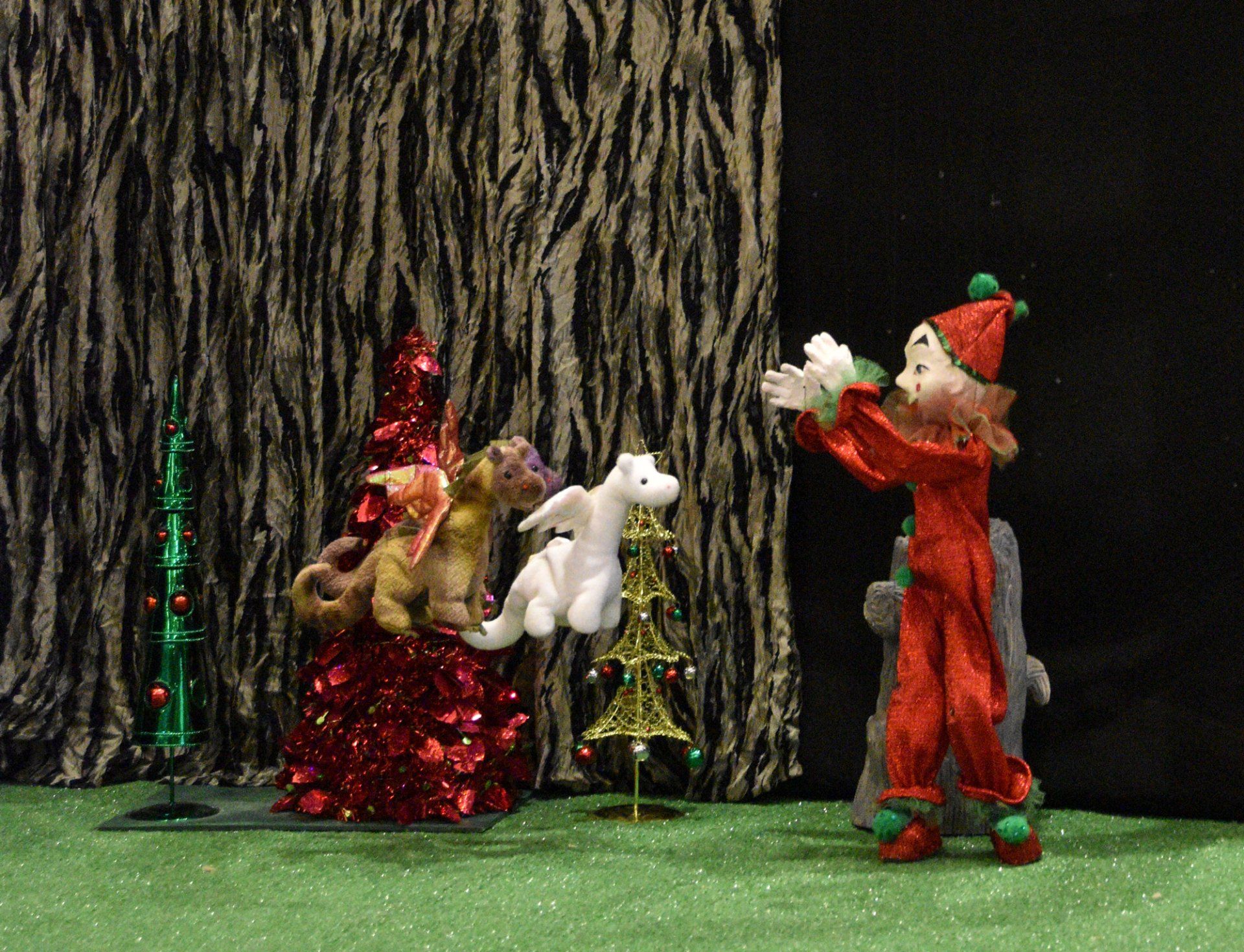 The Jester is chased by flying dragons