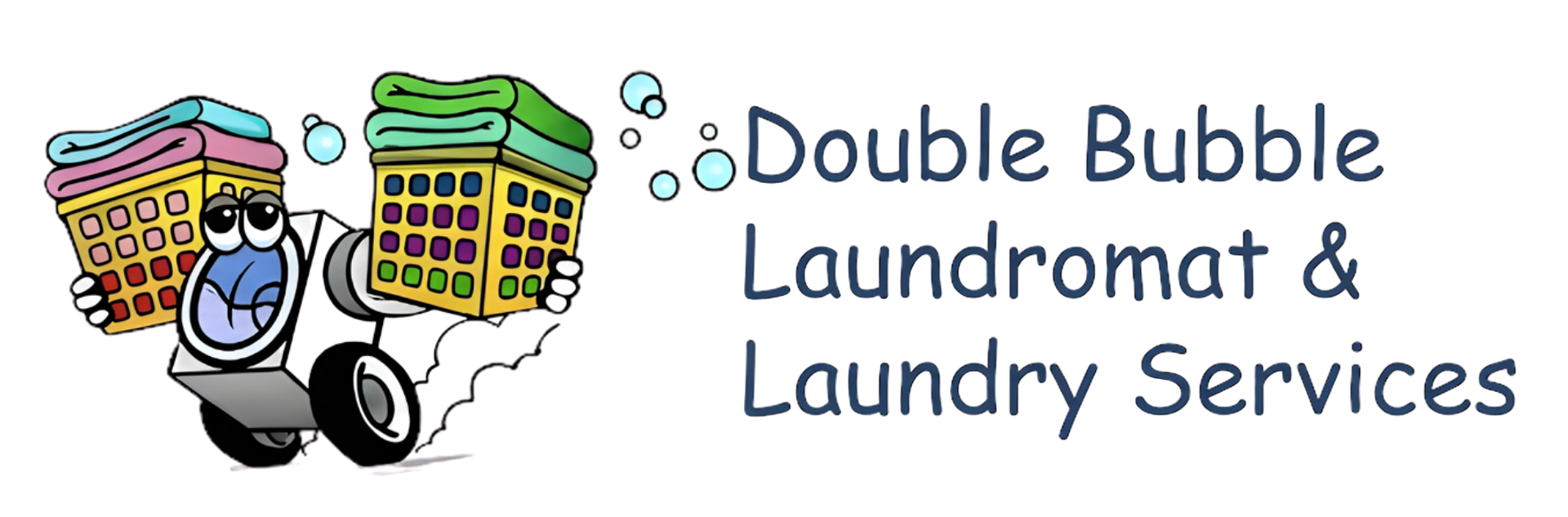 Double Bubble Laundromat & Laundry Services Logo