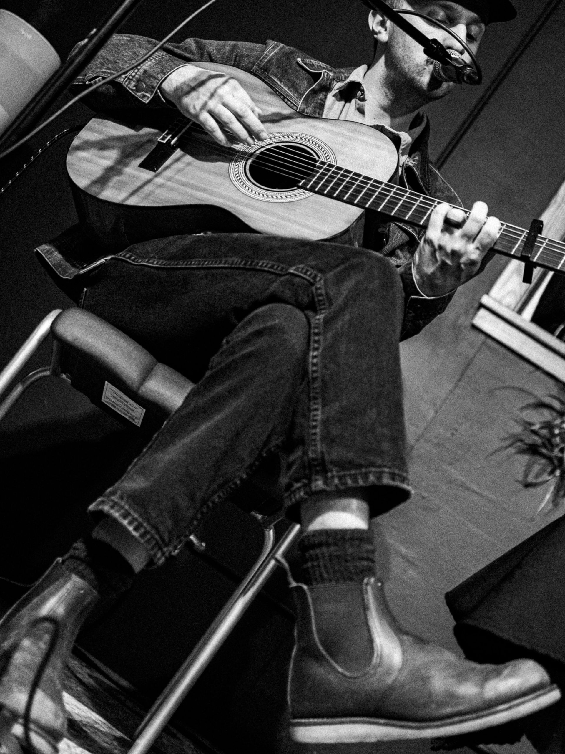 Thomas Sticha at The Happy Productions Listening Room in Cambridge, Minnesota