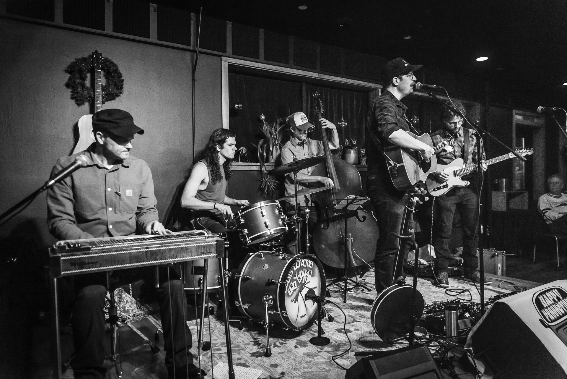 David Robinson & The Dedicated Friends at The Happy Productions Listening Room in Cambridge, Minnesota