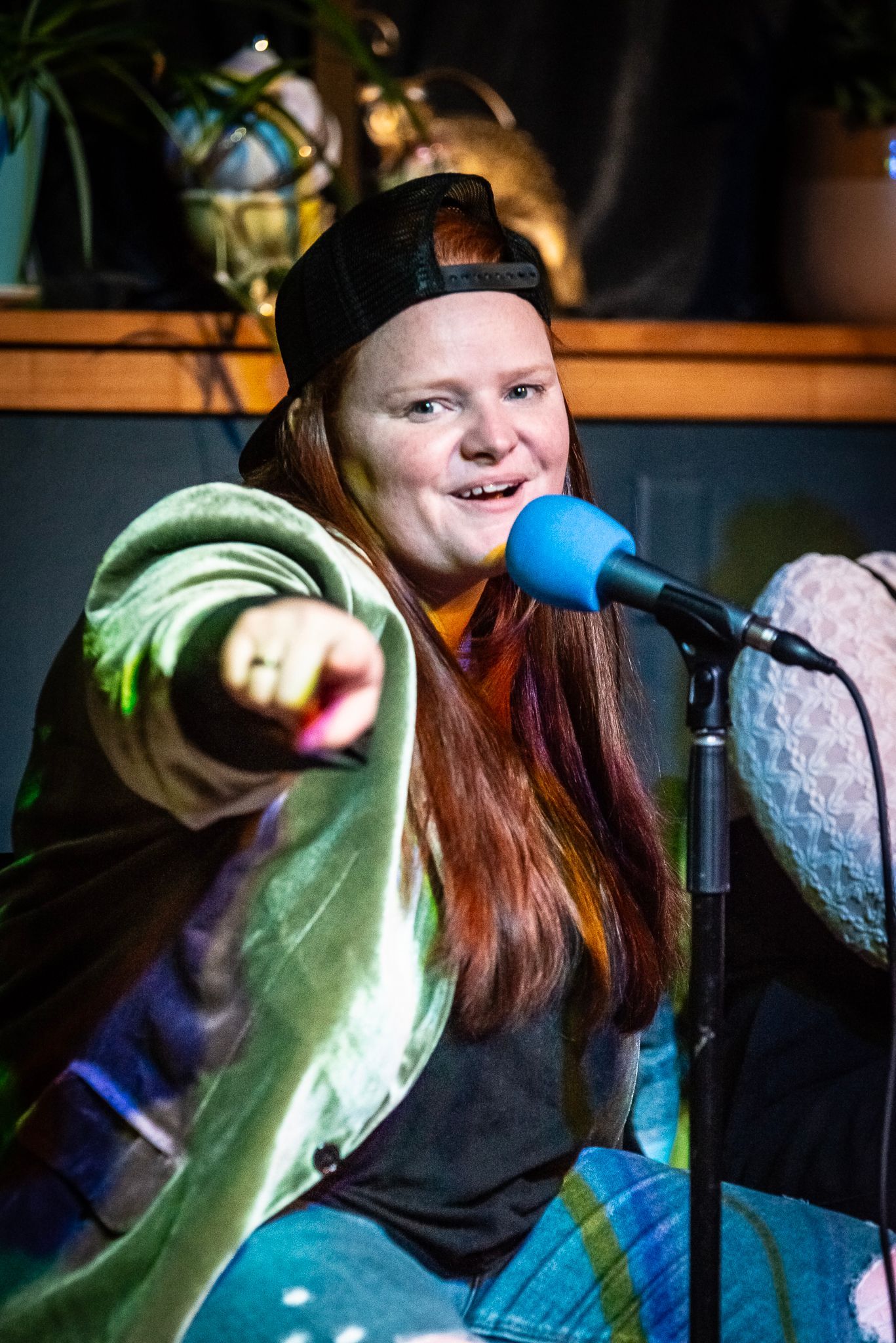 Mae Simpson at The Happy Productions Listening Room in Cambridge, Minnesota