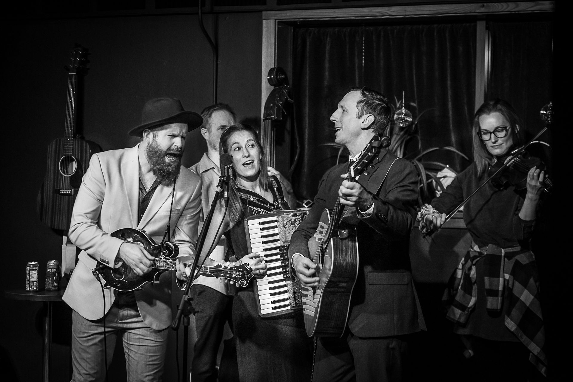 No Man's String Band at The Happy Productions Listening Room in Cambridge, Minnesota