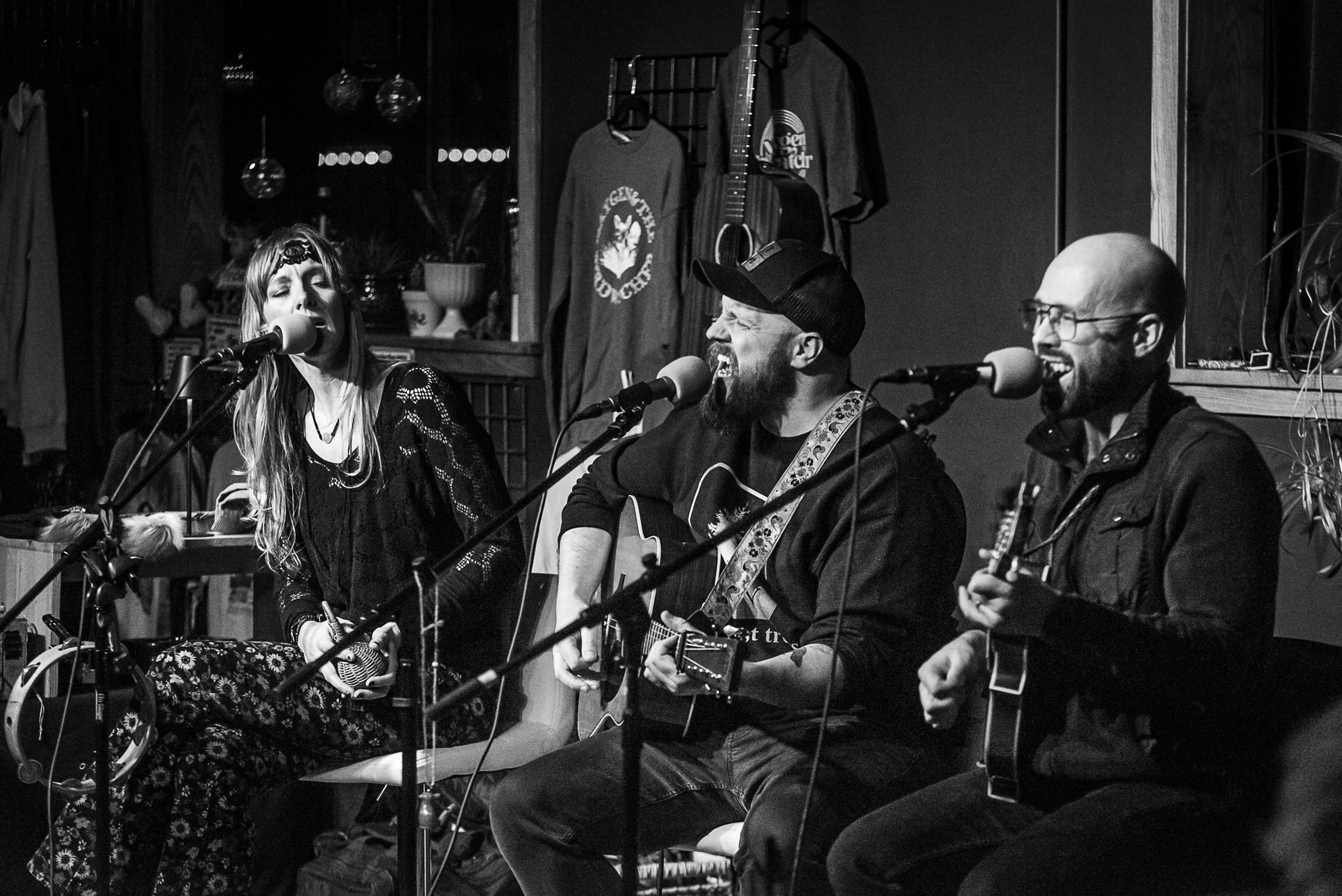 Maygen & The Birdwatcher at The Happy Productions Listening Room in Cambridge, Minnesota