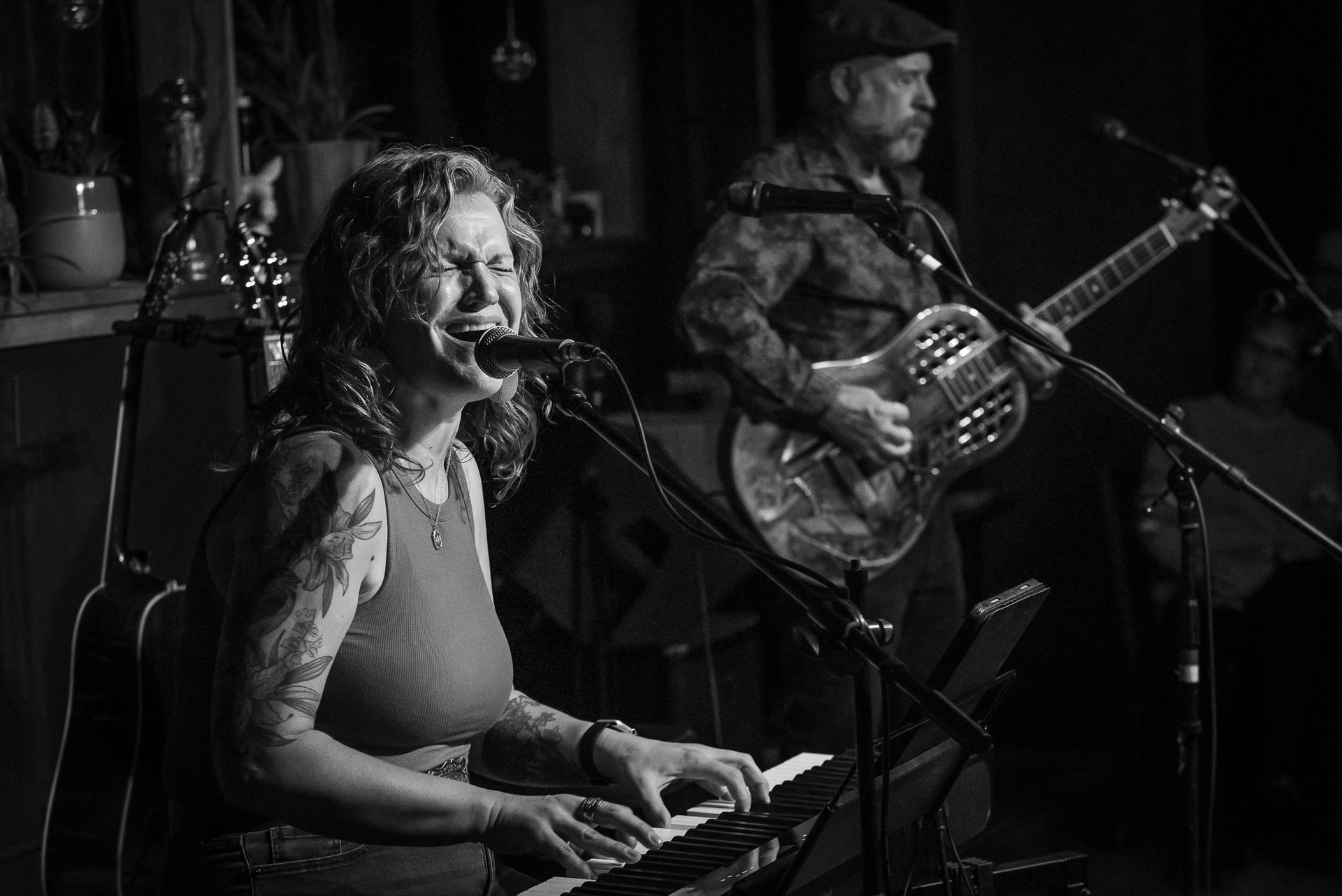 Joyann Parker at The Happy Productions Listening Room in Cambridge, Minnesota