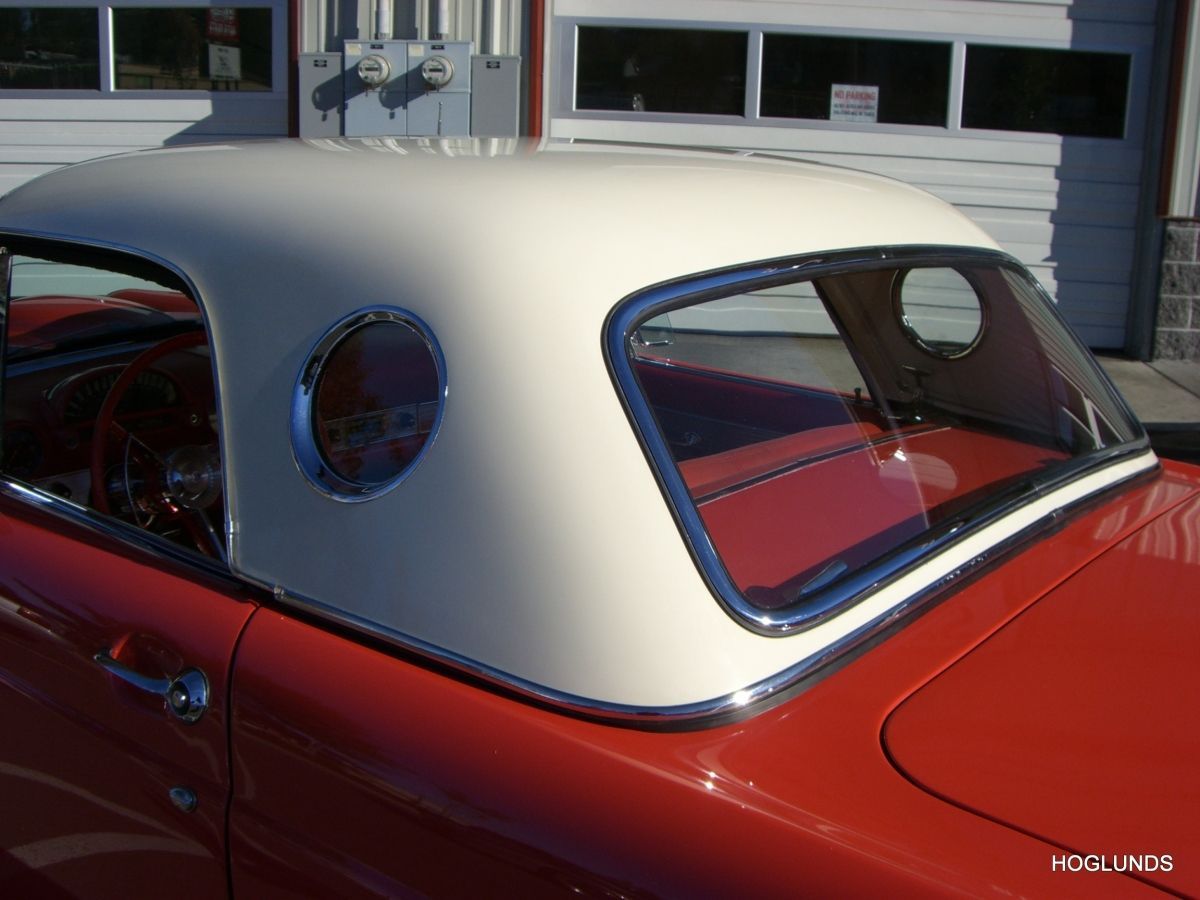 white top convertible