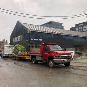 Red Truck — Lake Villa, IL — Millburn Tree Farm