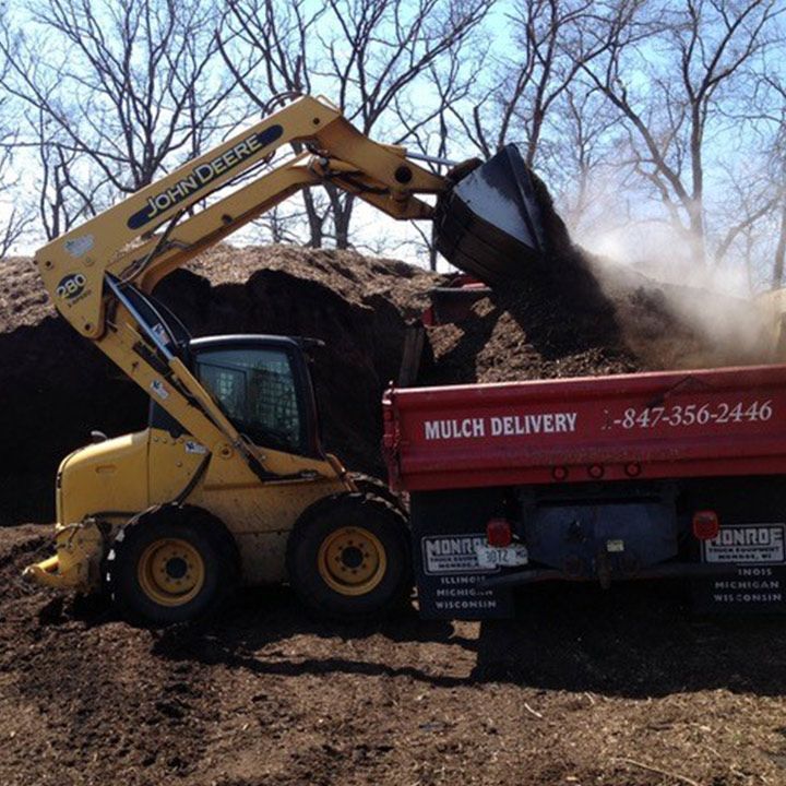 Tractor Working — Lake Villa, IL — Millburn Tree Farm