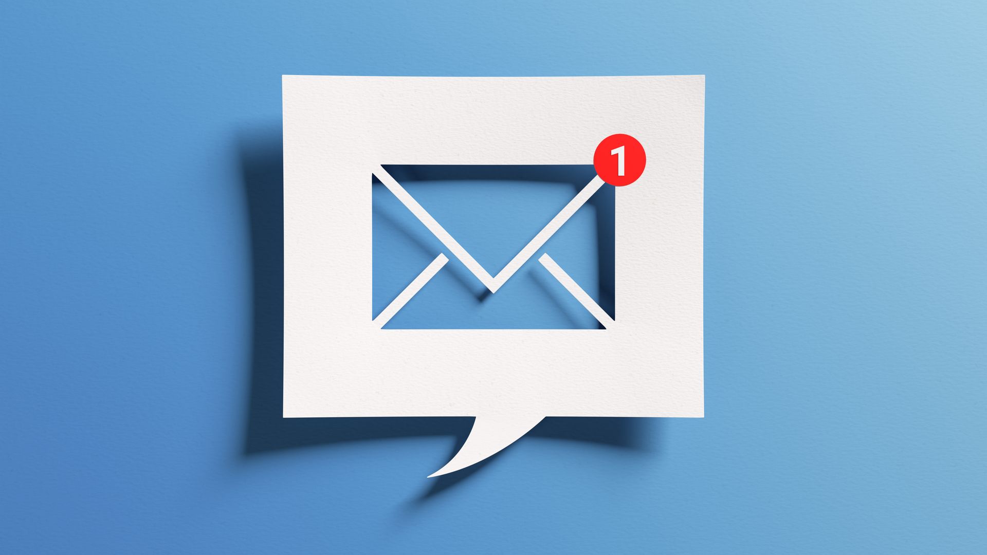 STOCK PHOTO OF EMAIL LOGO