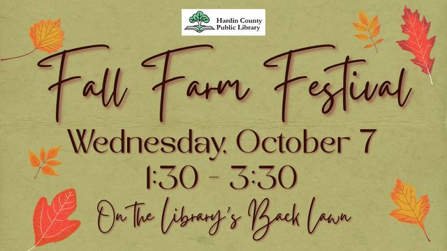 Fall Festival Graphic