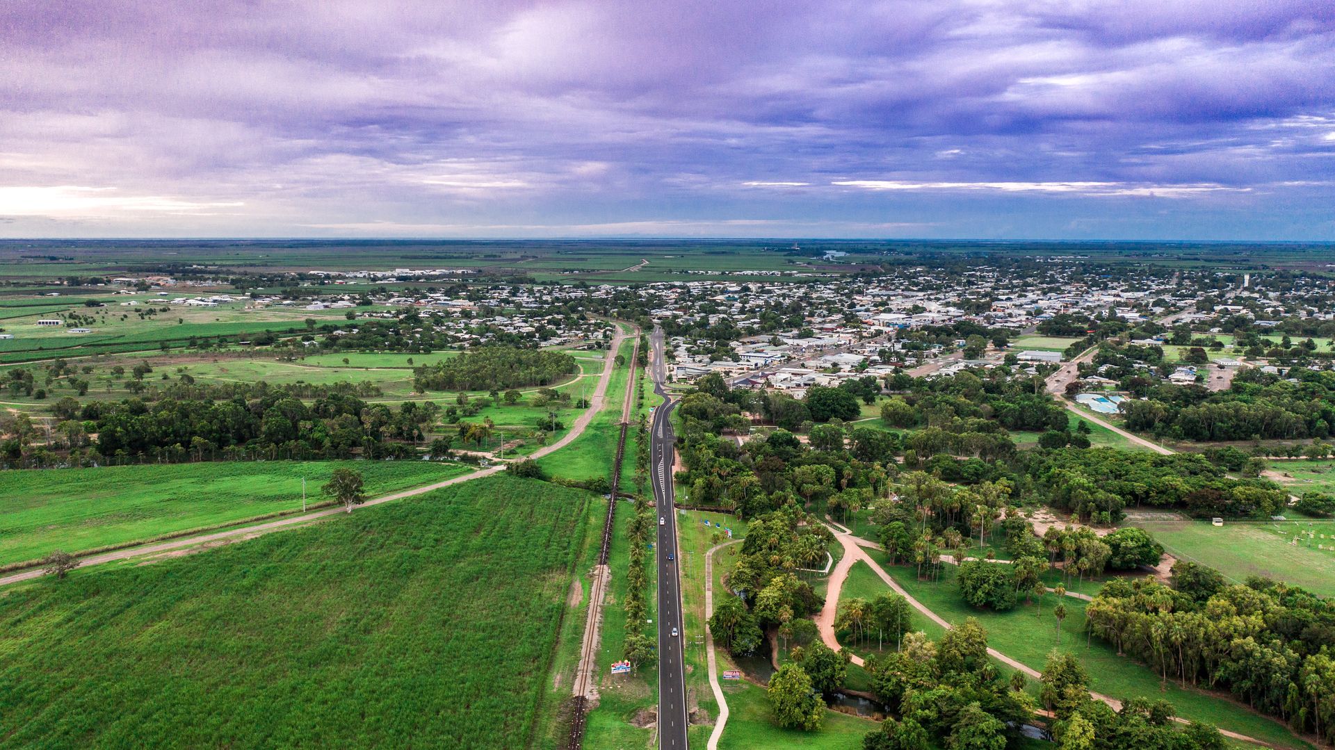 An Aerial View Of Ayr — Law Air Conditioning In Ayr, QLD