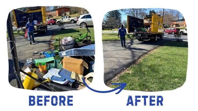 junk before and after