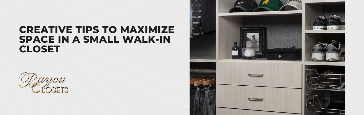 Creative Tips to Maximize Space in a Small Walk-in Closet - Maximizing Space In A Walk-In Closet With Drawers