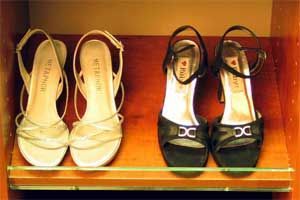 Acrylic Shoe Fence