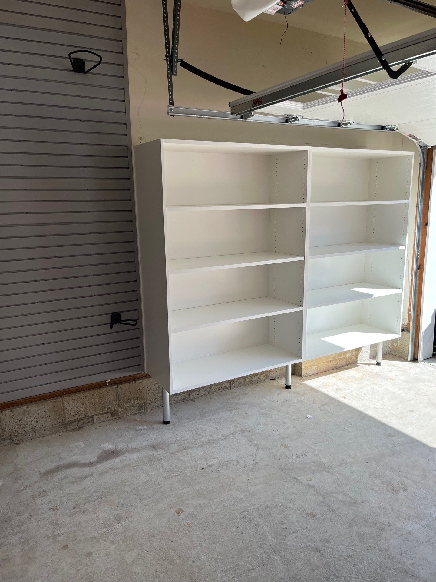 Custom Garage Storage System Client Project