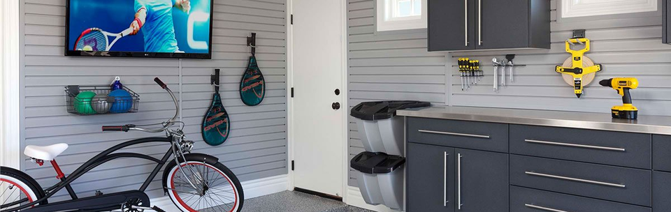 Slatwall Garage Storage System