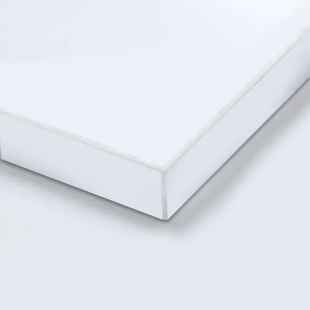 White Acrylic Mixology Door Drawer Front Finish