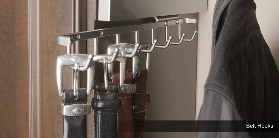 Belt, Coat, Scarf, and Tie Hooks