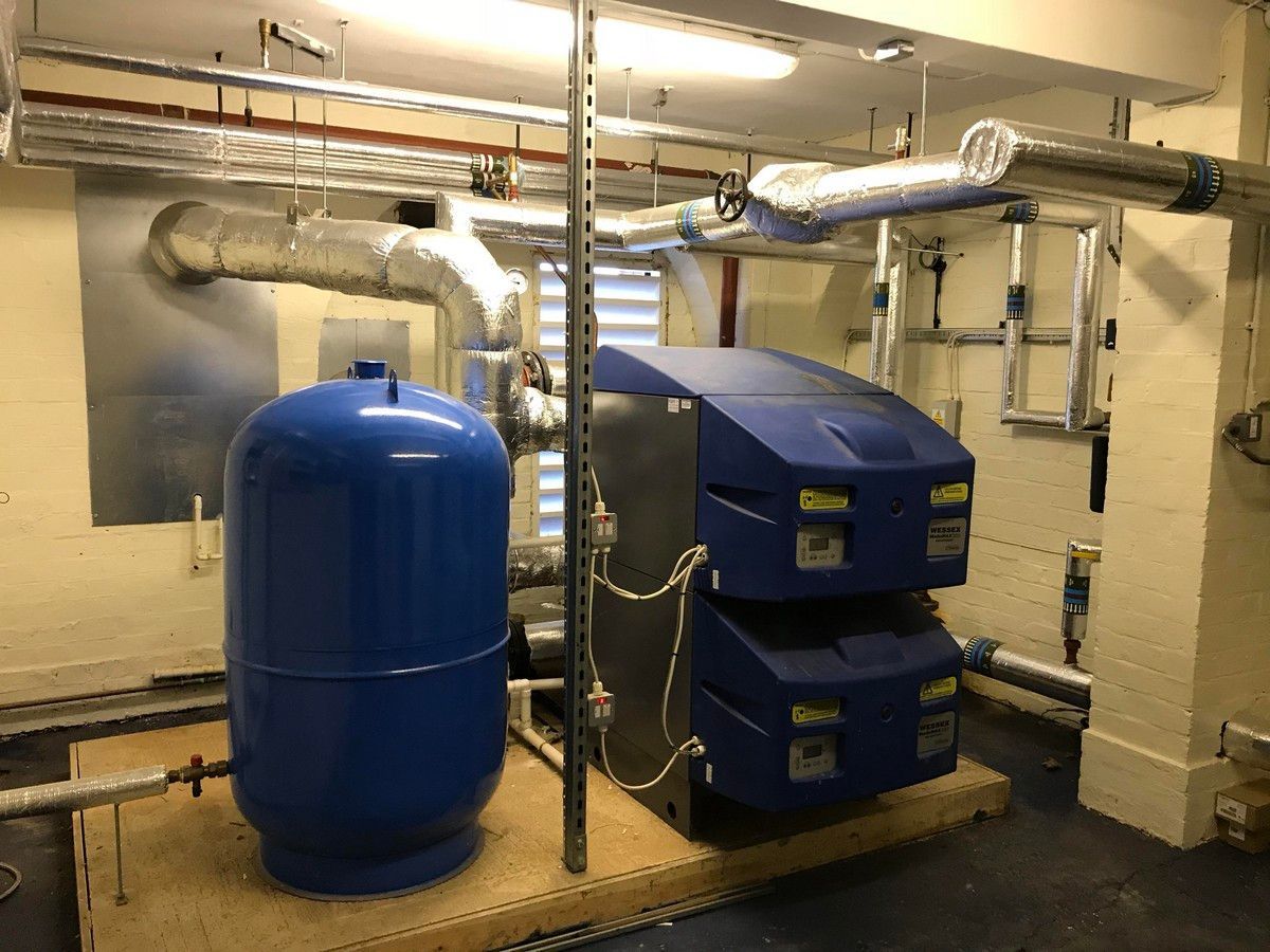 Commercial boiler installation in Worcestershire
