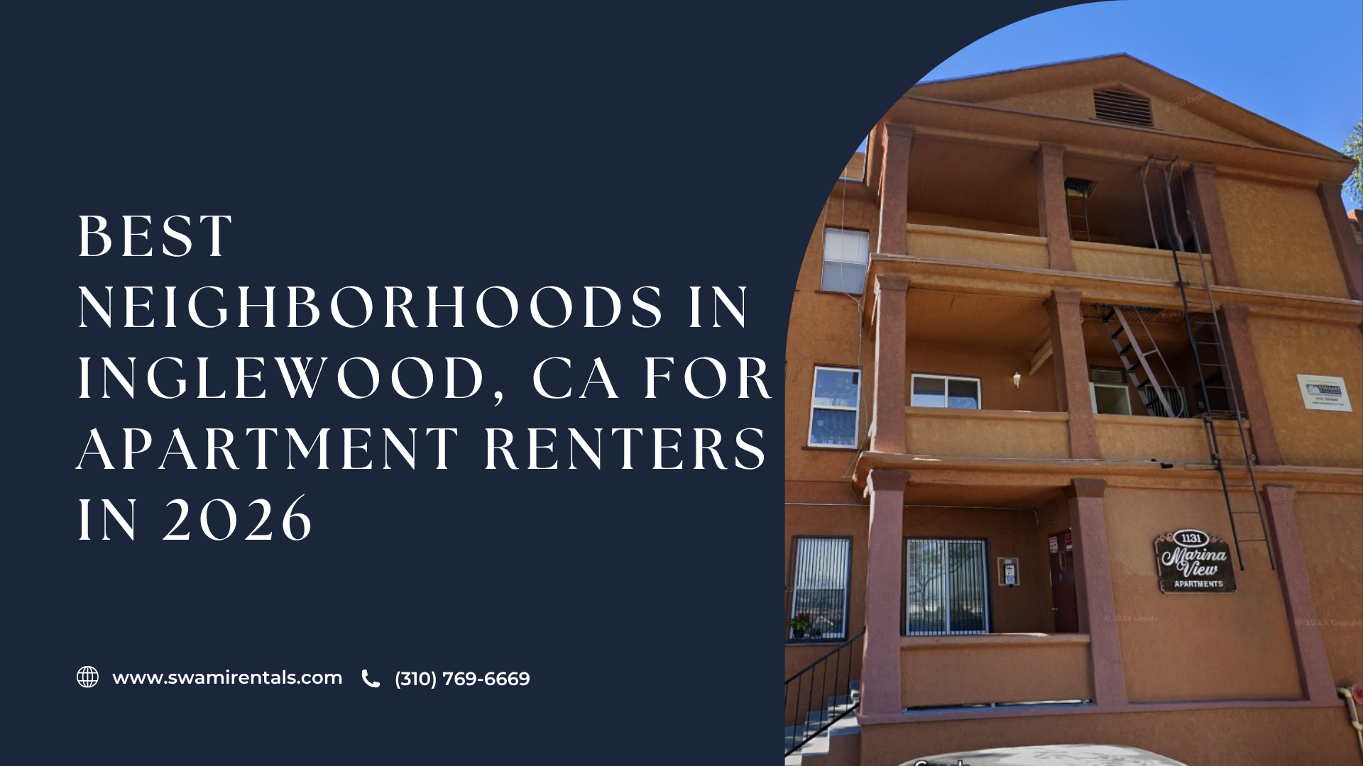 Residential apartments for rent in Inglewood CA