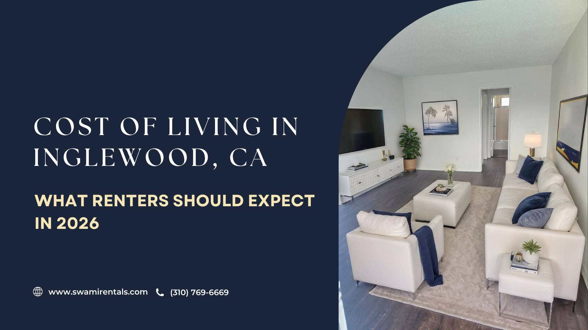 Apartment community in Inglewood California for renters researching cost of living