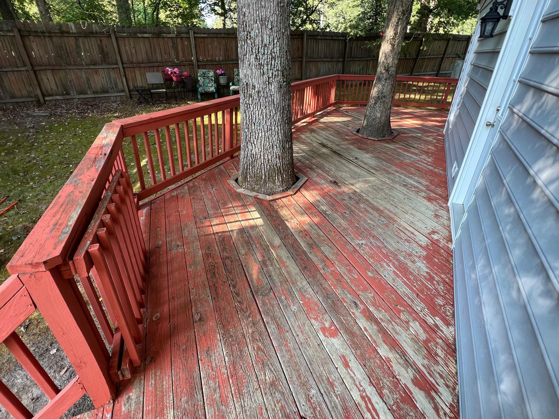 Commercial Power Washing — Small White House in Kents Store, VA
