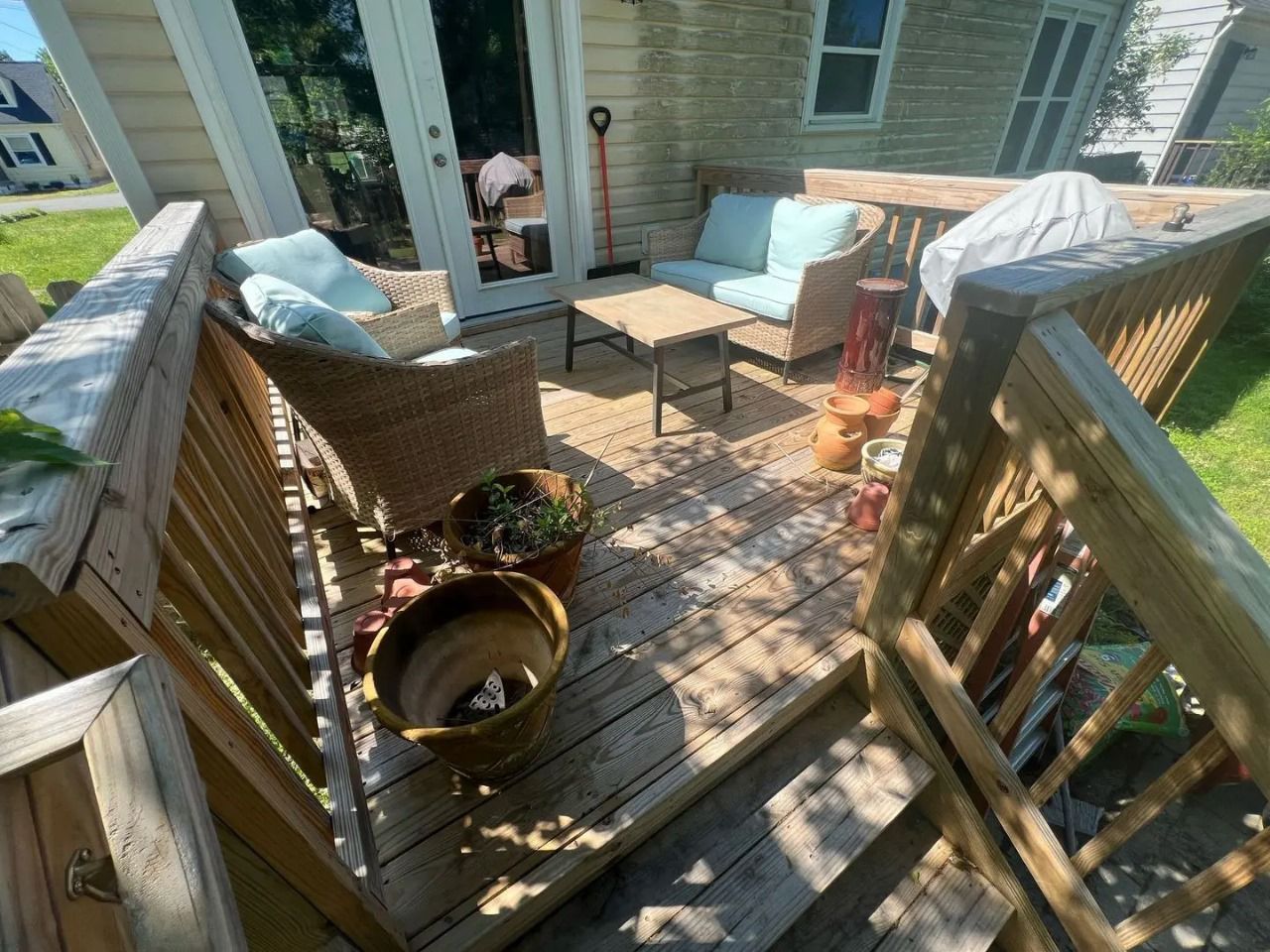 Commercial Power Washing — Small White House in Kents Store, VA