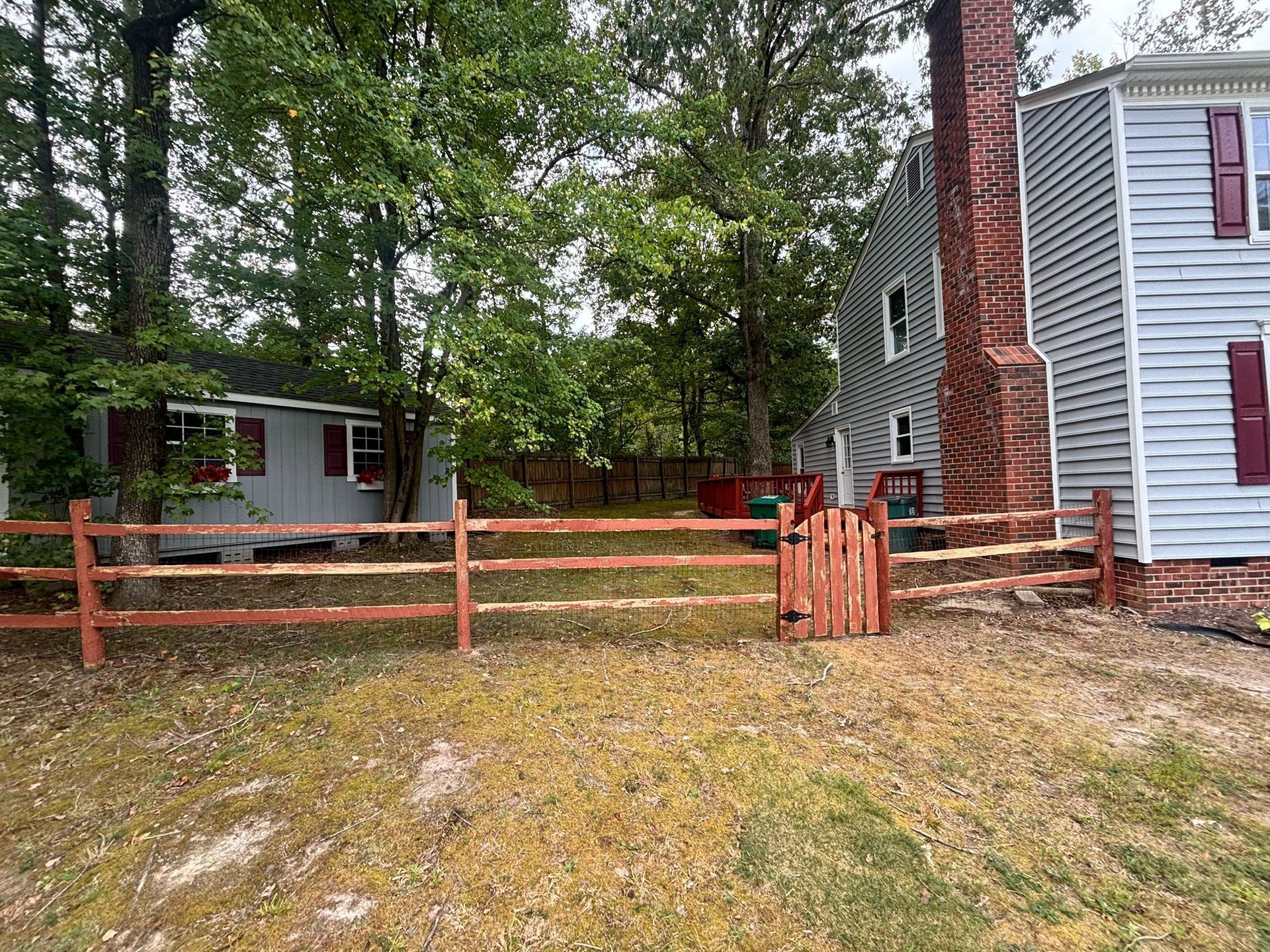 Commercial Power Washing — Small White House in Kents Store, VA