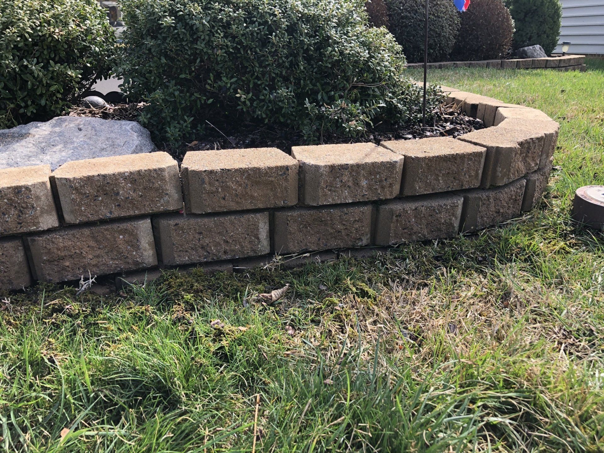 cleaned new look concrete plant box