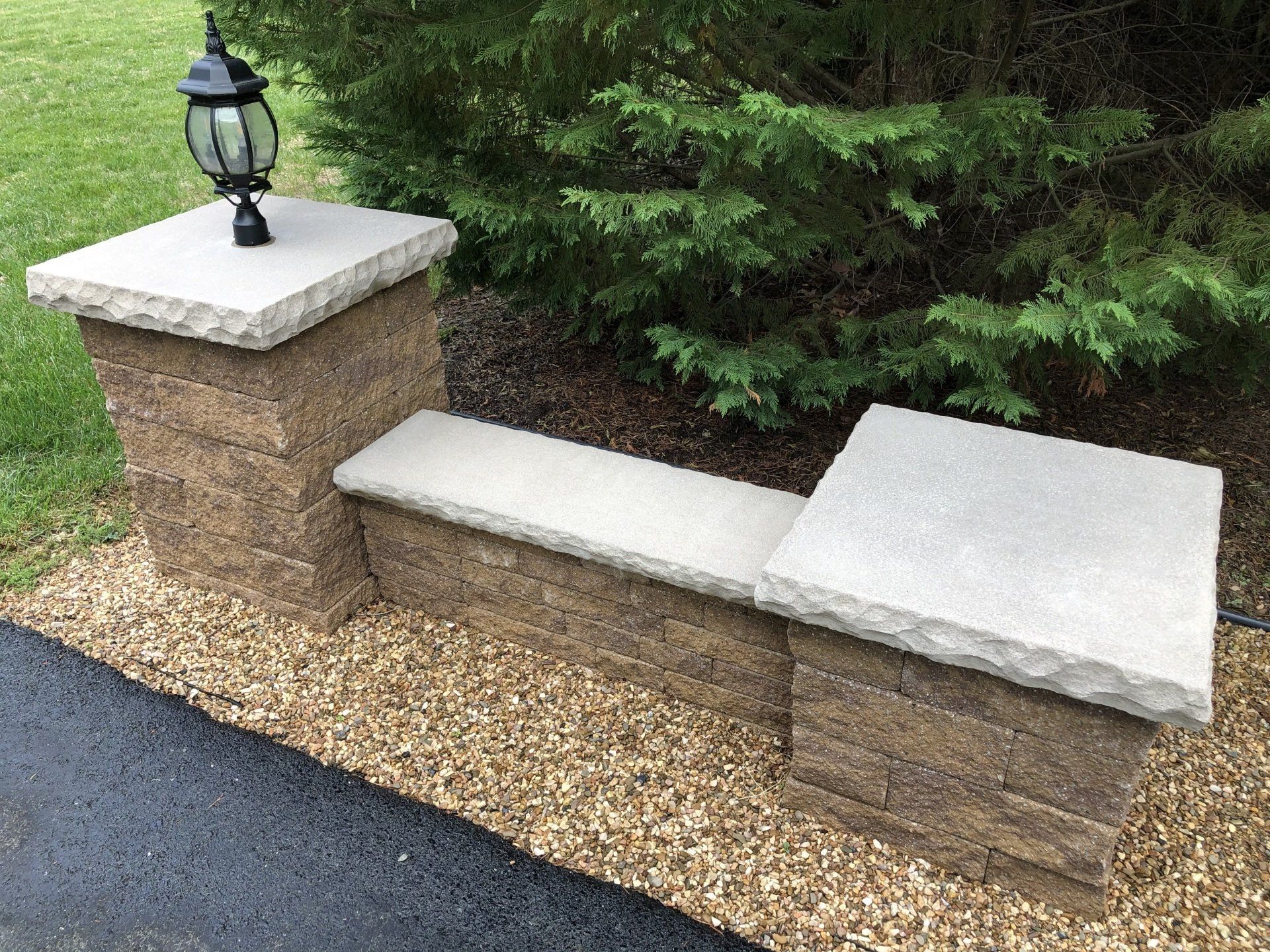 cleaned new look concrete chair