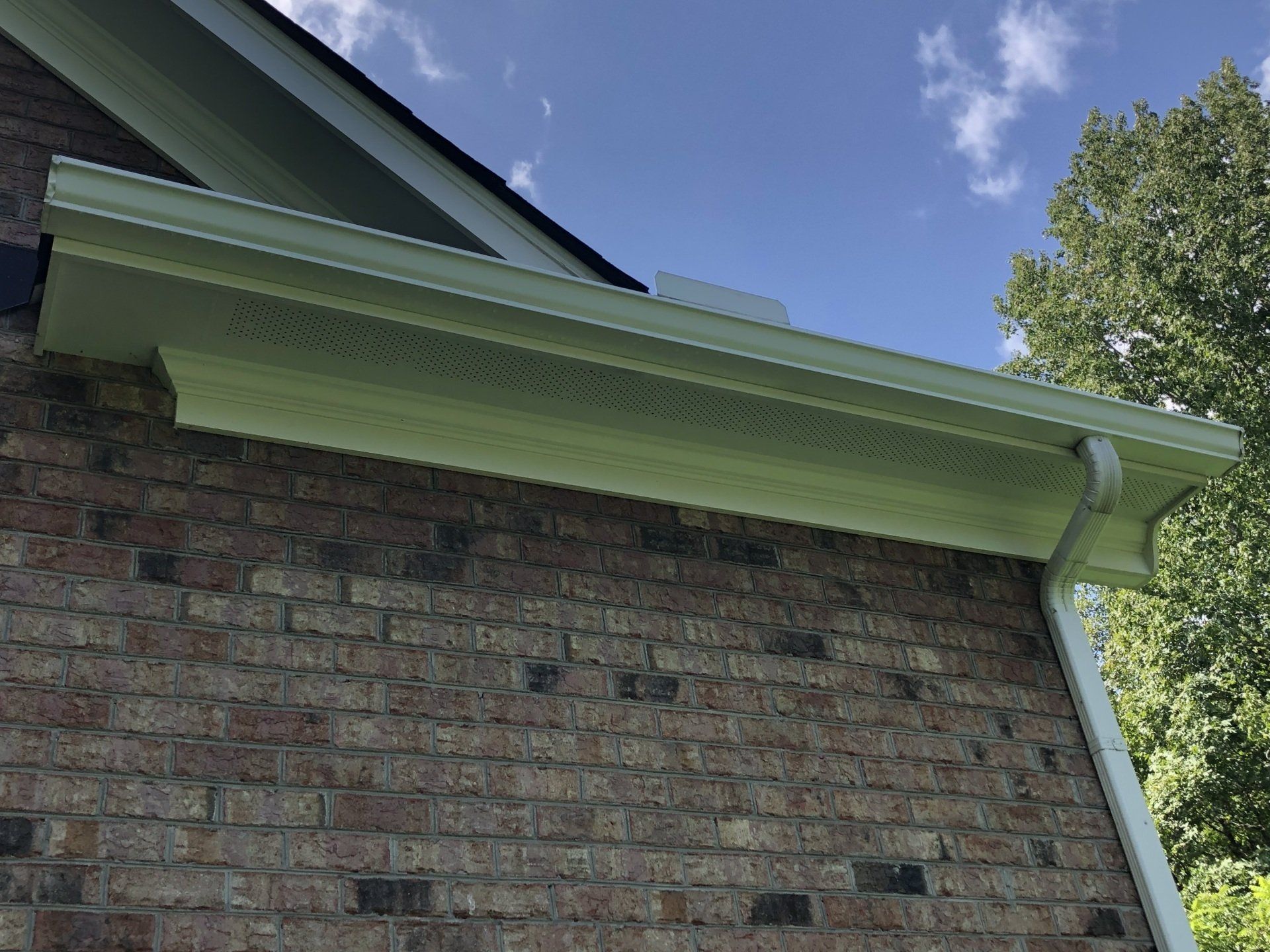 After Leaves Were Removed — Henrico, VA — Central Virginia Power Washing