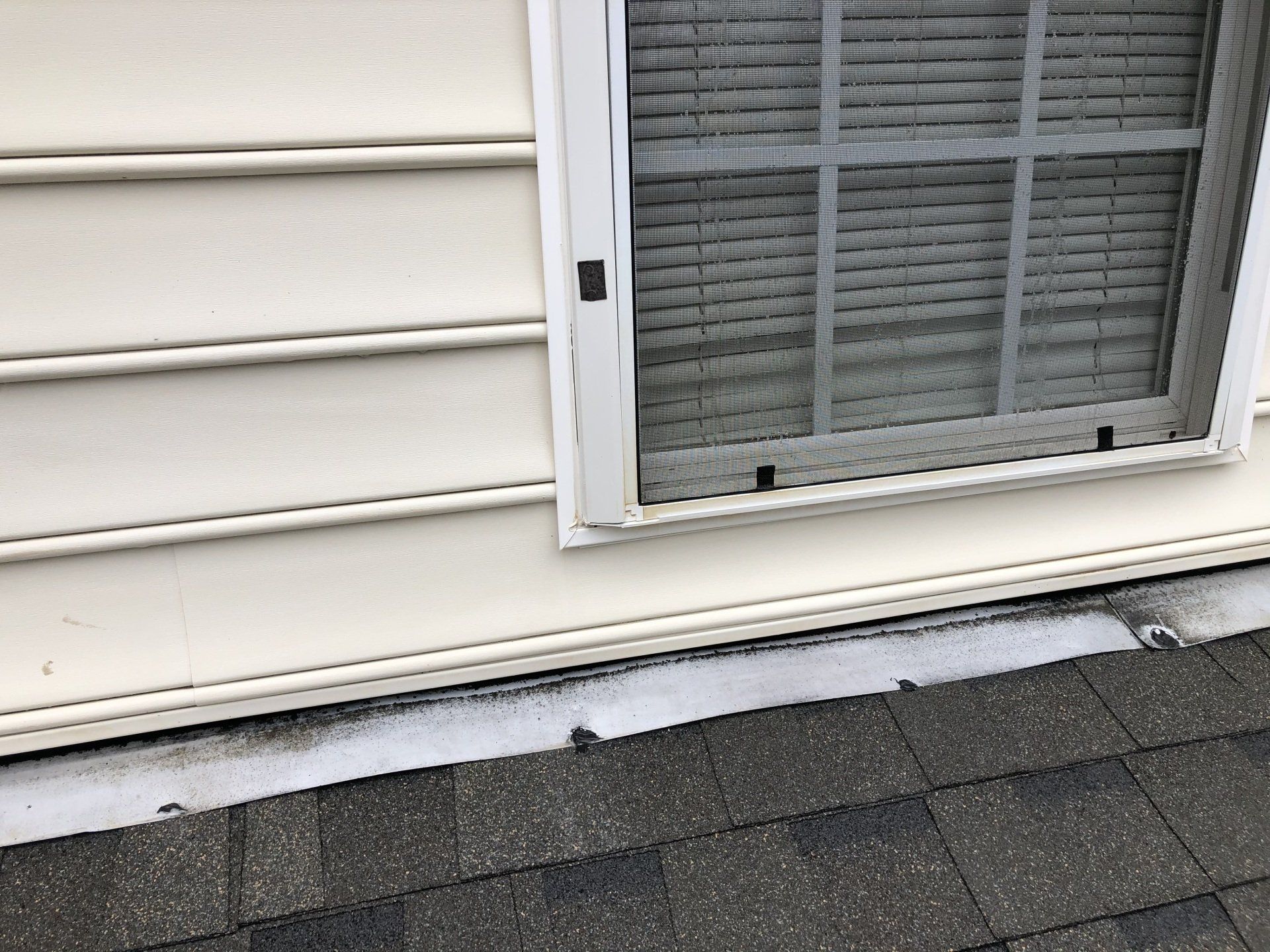 cleaned new look exterior beside window